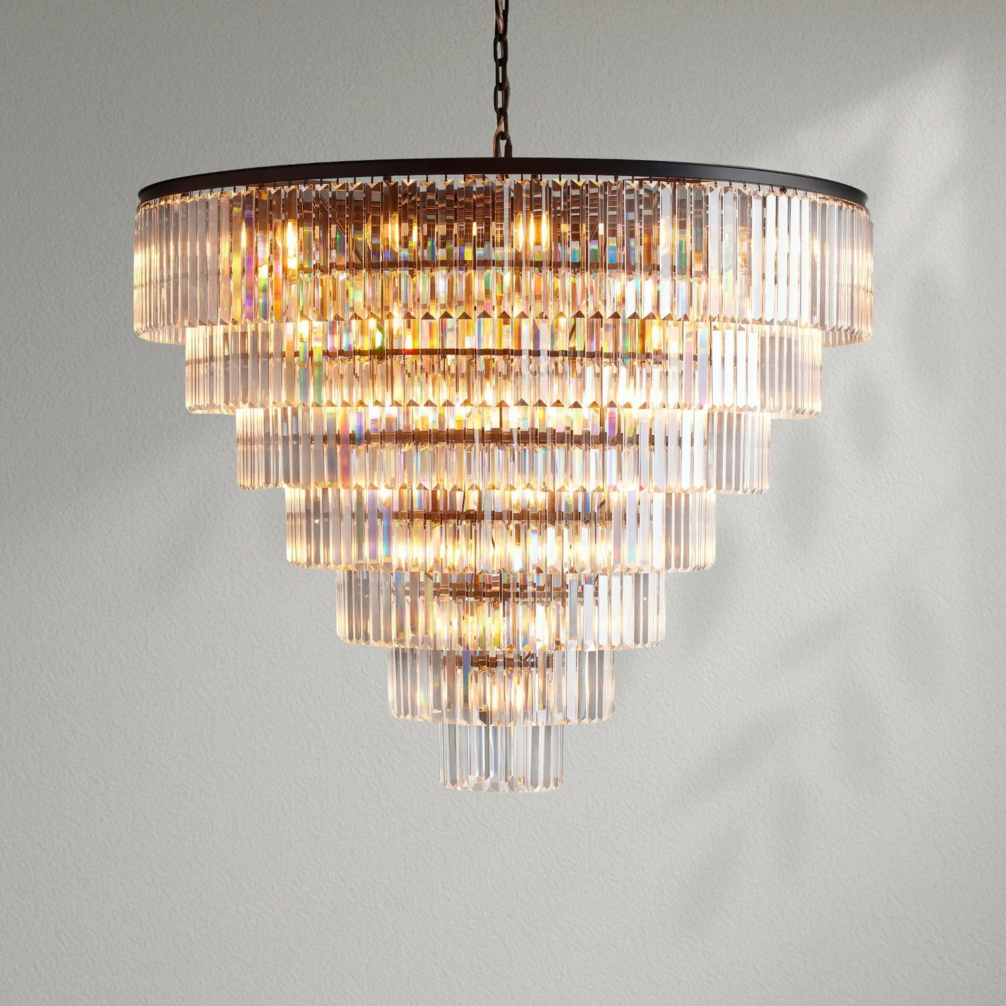 Leylind Tiered Round Chandelier - Lightings Menu