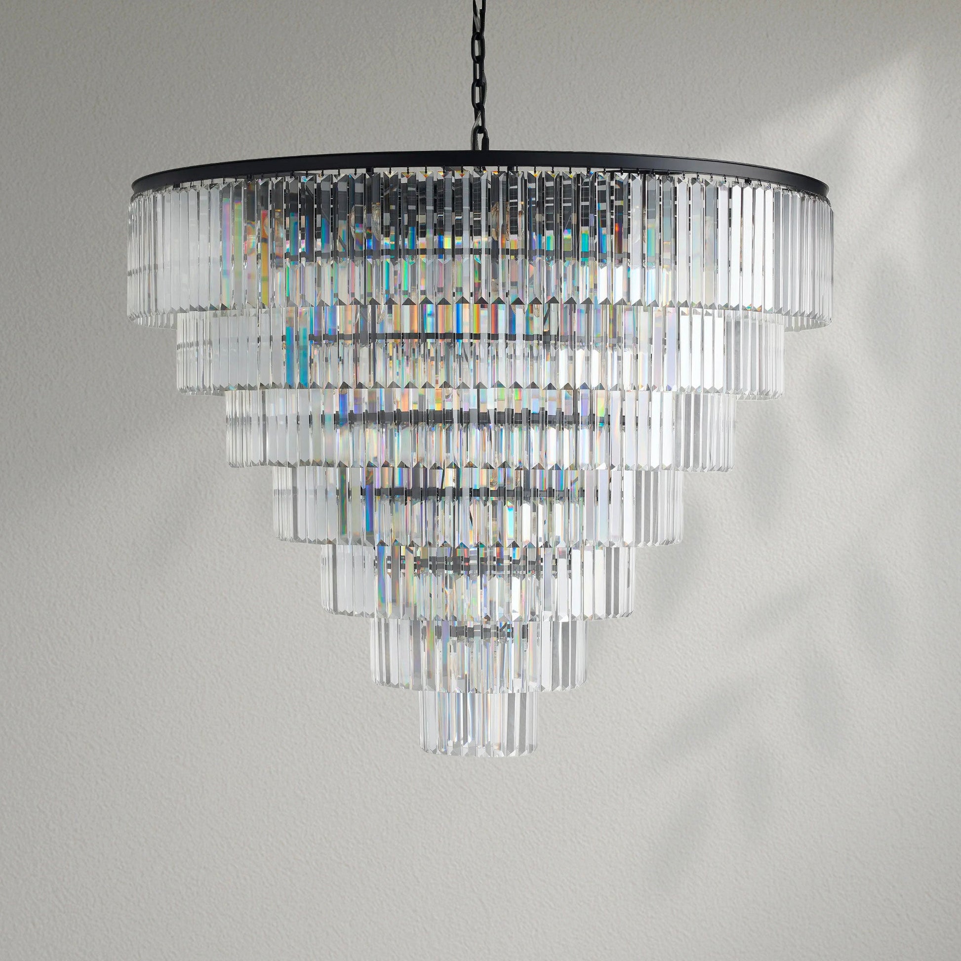 Leylind Tiered Round Chandelier - Lightings Menu