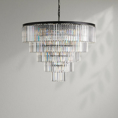 Leylind Tiered Round Chandelier - Lightings Menu