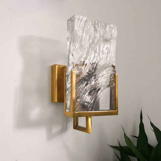 Living room bedroom corridor crystal wall lamp - Lightings Menu