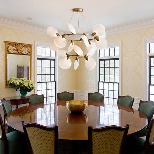 Lylaz 2 - Tiered Halo Chandelier - Lightings Menu