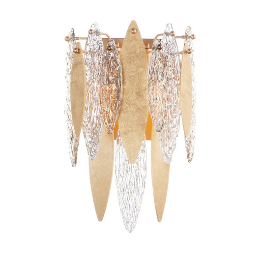 Majestic Gold Finish 18 - inch Wall Sconce - Lightings Menu