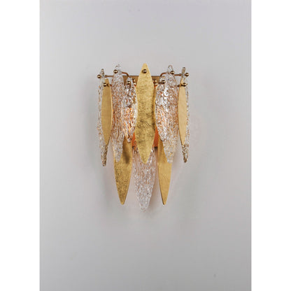 Majestic Gold Finish 18 - inch Wall Sconce - Lightings Menu