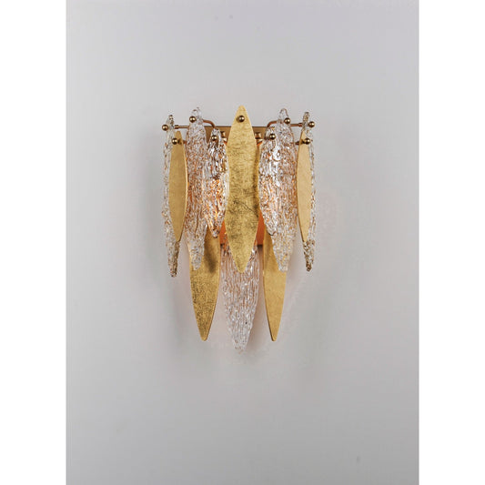 Majestic Gold Finish 18 - inch Wall Sconce - Lightings Menu