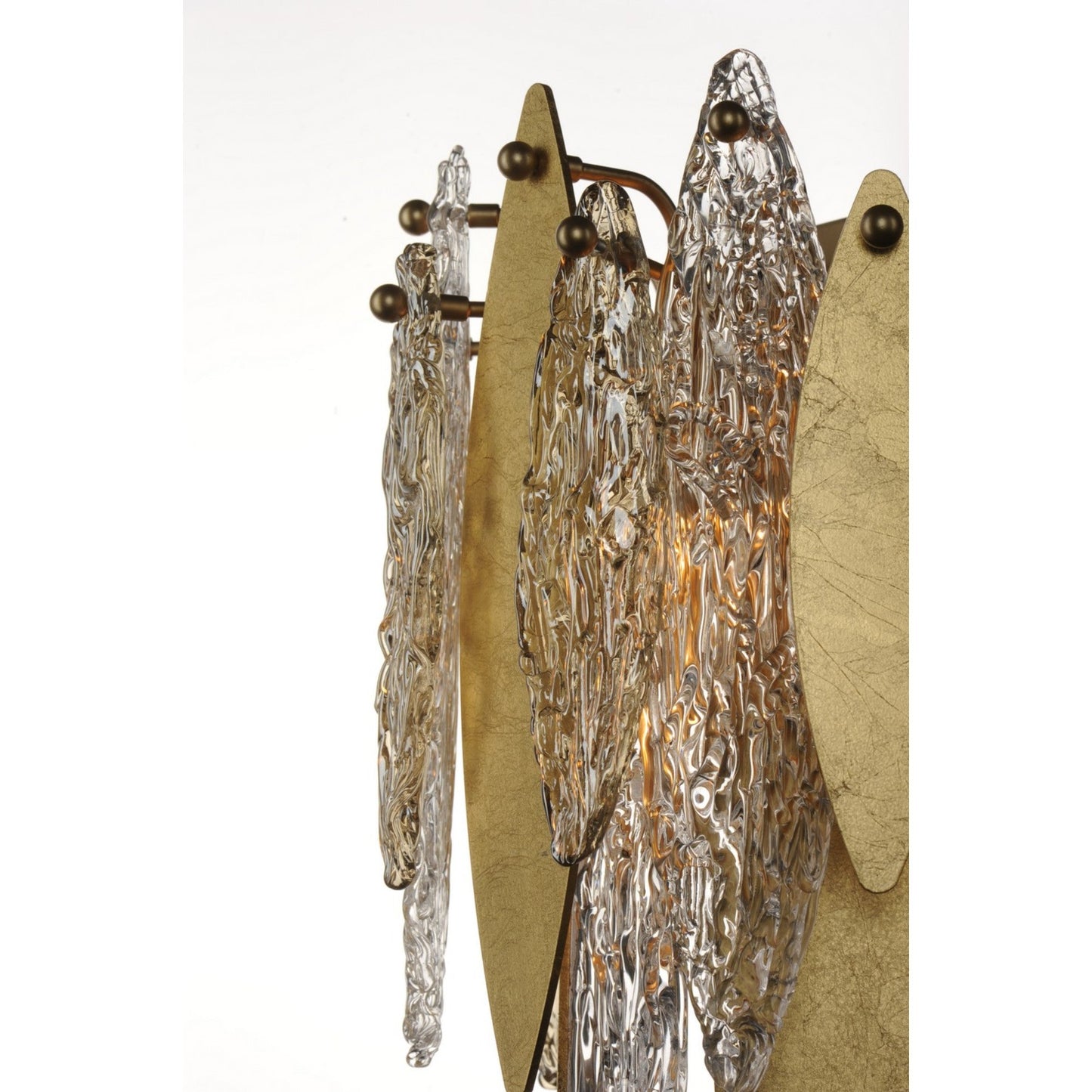 Majestic Gold Finish 18 - inch Wall Sconce - Lightings Menu