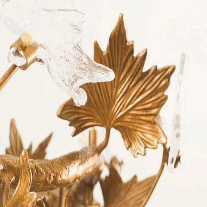 Maple Leaf Branch Chandelier - Lightings Menu