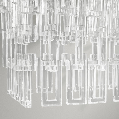 Marigon Modern Rectangular Chandelier - Lightings Menu
