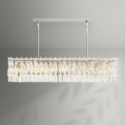Marigon Modern Rectangular Chandelier - Lightings Menu