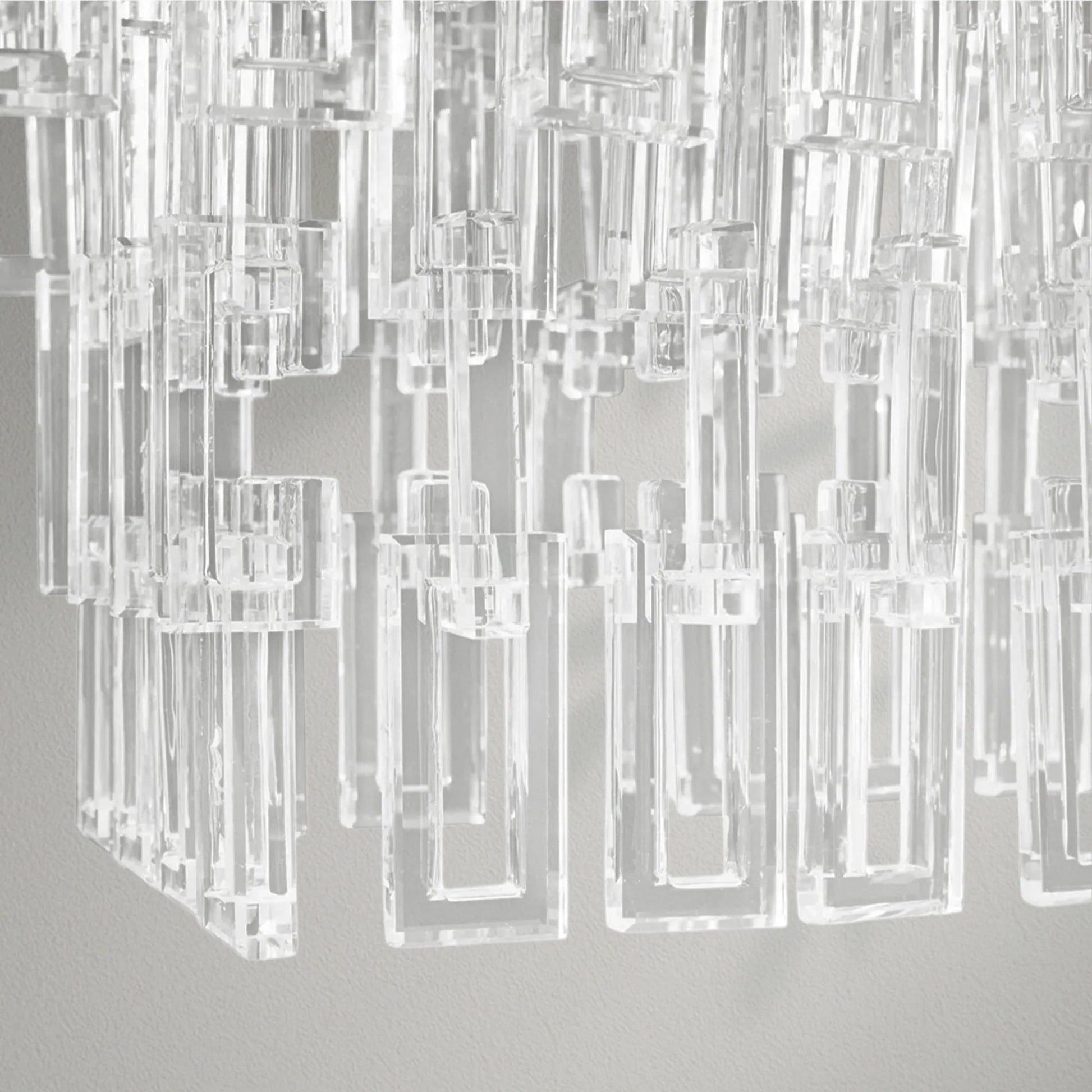Marigon Multi - Tier Rectangular Chandelier - Lightings Menu