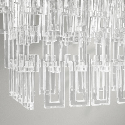 Marigon Multi - Tier Rectangular Chandelier - Lightings Menu