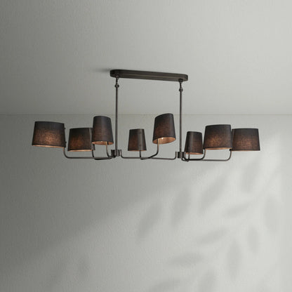 Martineeu Linear Chandelier 72" - Lightings Menu