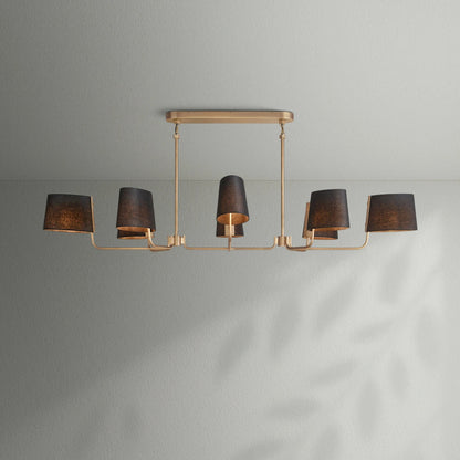 Martineeu Linear Chandelier 72" - Lightings Menu