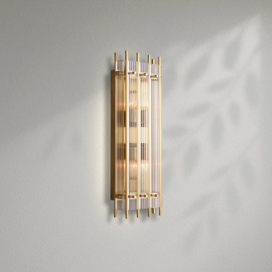 Sun Marco Glass Grand Rectangular Sconce