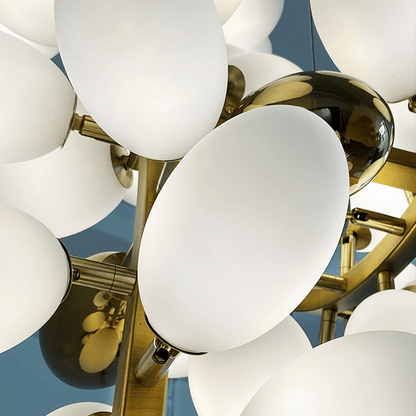 Modern Artistic Linear Elegant Grape Extra Large Chandelier - Lightings Menu