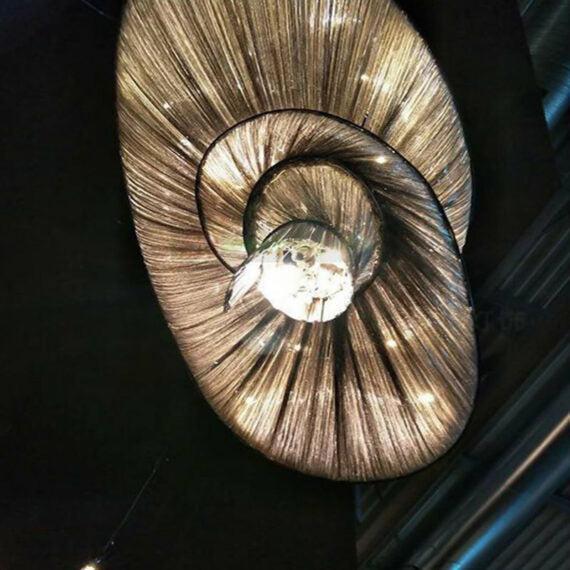 Modern Chain Tassel Pendant Chandelier - Lightings Menu