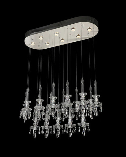 Modern Linear Crystal Lighting - Lightings Menu
