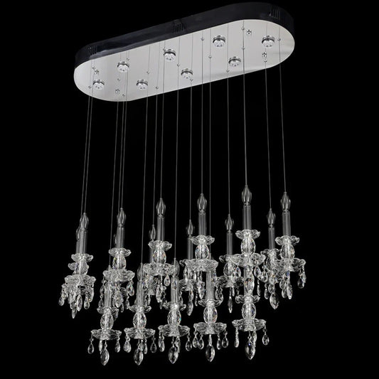 Modern Linear Crystal Lighting - Lightings Menu