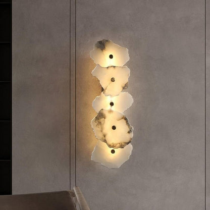 Nasile Alabaster Wall Sconce - Lightings Menu