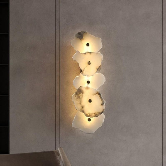 Nasile Alabaster Wall Sconce - Lightings Menu