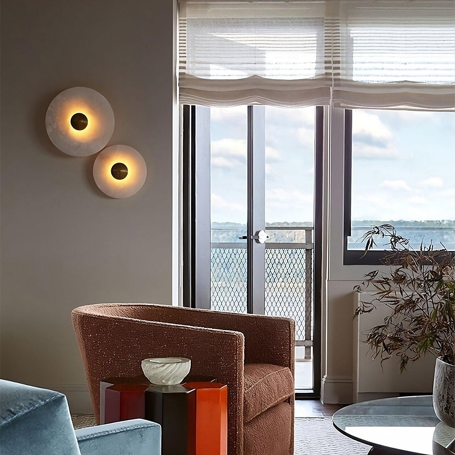 Natural Marble Wall Sconce - Lightings Menu