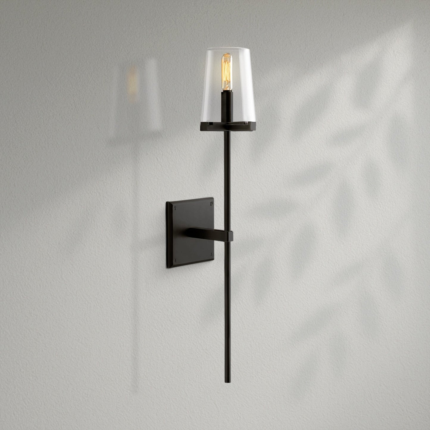 Pauillec Clear Glass Linear Wall Sconce - Lightings Menu