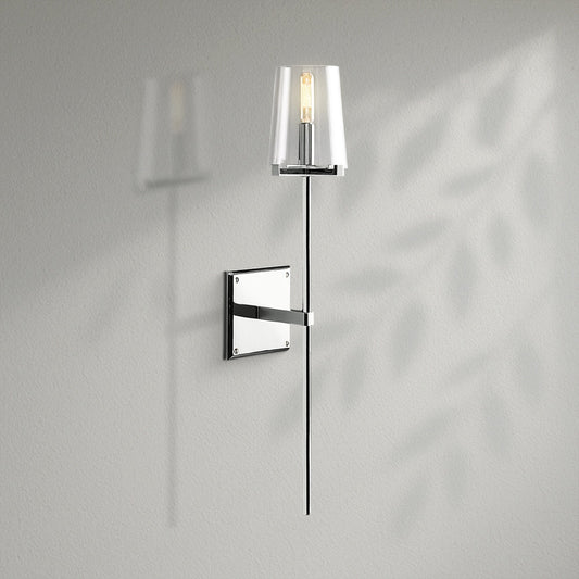 Pauillec Clear Glass Linear Wall Sconce - Lightings Menu