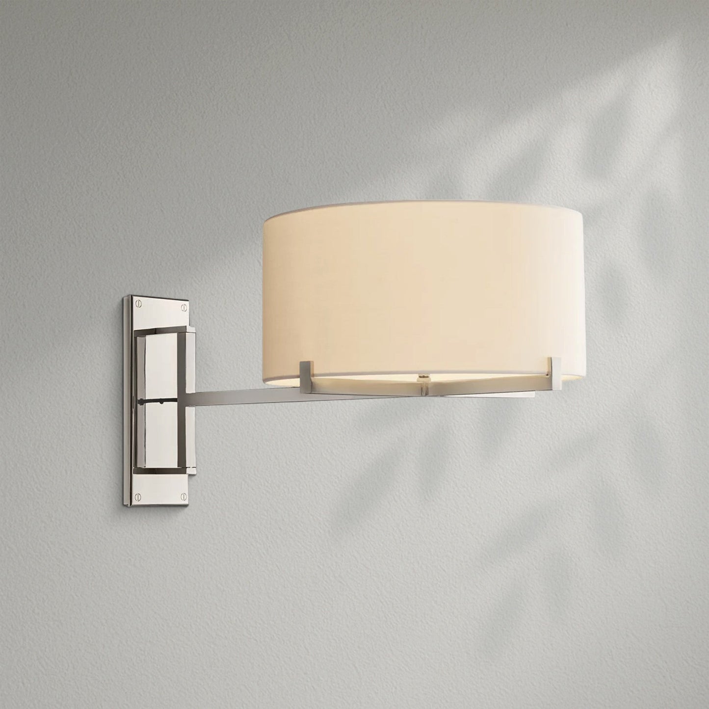 Pauillec Drum Shade Swing - Arm Sconce - Lightings Menu