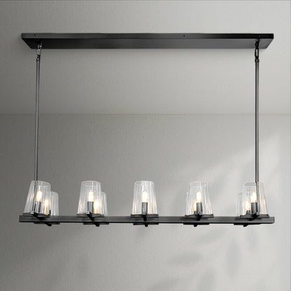 Pauillec Modern Linear Chandelier - Lightings Menu