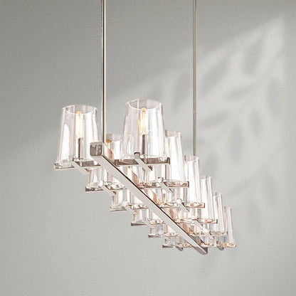Pauillec Modern Linear Chandelier - Lightings Menu