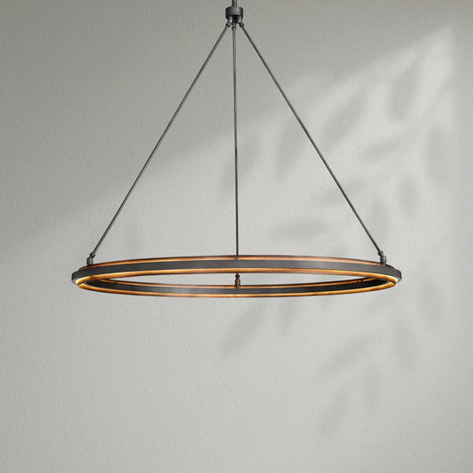 Peraltan Round Chandelier For Living Room - Lightings Menu