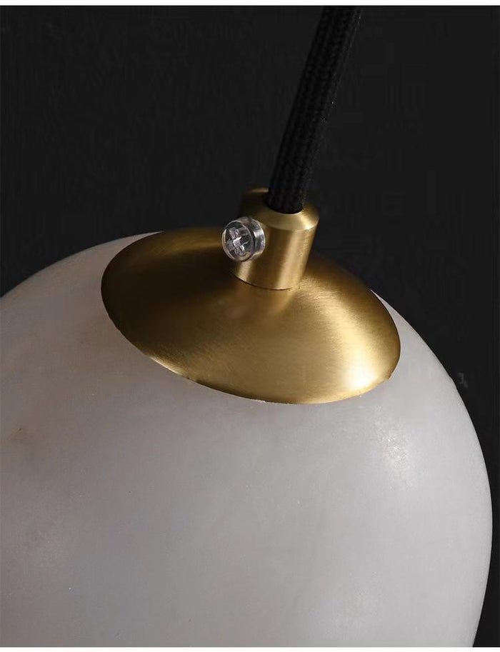 Petra Modern Alabaster Wall Sconce - Lightings Menu
