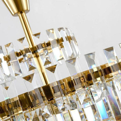 Phyllaris Crystal Chandelier - Lightings Menu