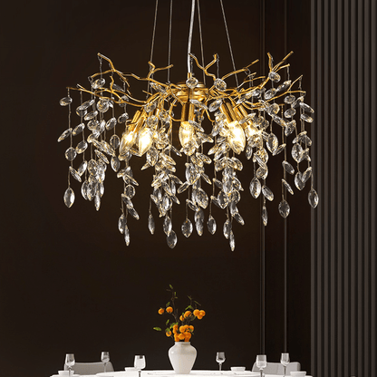 Postmodern Creative Crystal Branch Chandelier - Lightings Menu