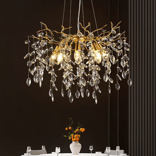 Postmodern Creative Crystal Branch Chandelier - Lightings Menu