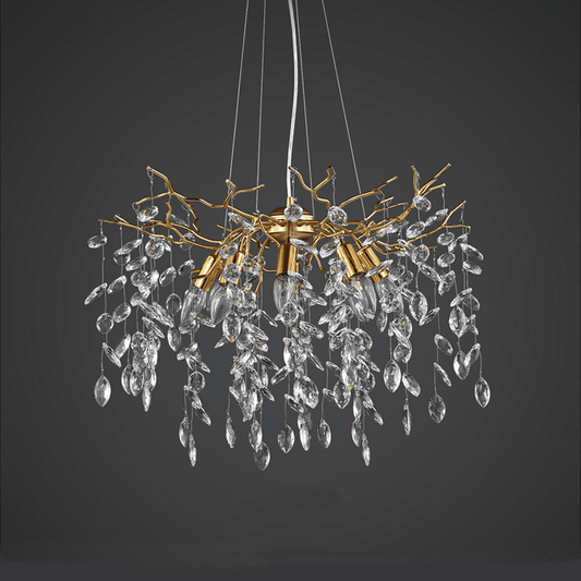 Postmodern Creative Crystal Branch Chandelier - Lightings Menu