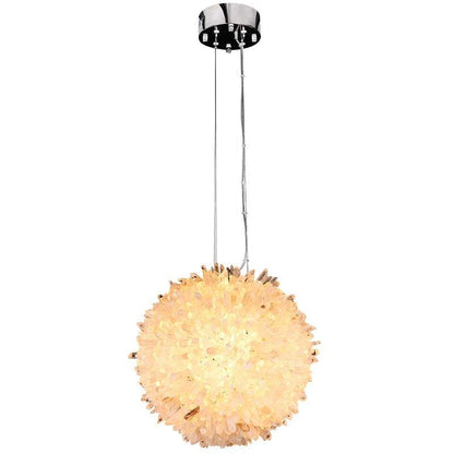 Primary Crystal Cluster Ball Pendant Light - Lightings Menu