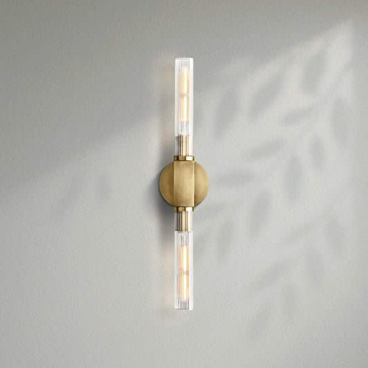 Cannelo Glass Linear Wall Sconce