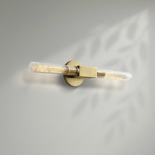 Cannelo Glass Linear Wall Sconce