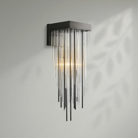 Cascadas Blown Glass Wall Sconce