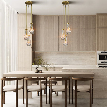 Raindrop Cod Round Chandelier - Lightings Menu