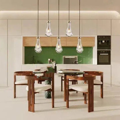 Raindrop Rod Linear Chandelier - Lightings Menu