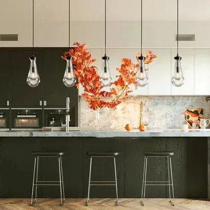 Raindrop Rod Linear Chandelier - Lightings Menu