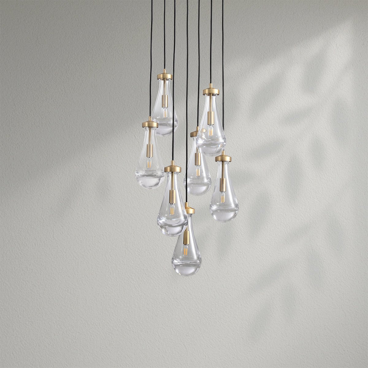 Raindrop Round Chandelier - Lightings Menu