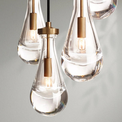 Raindrop Round Chandelier - Lightings Menu