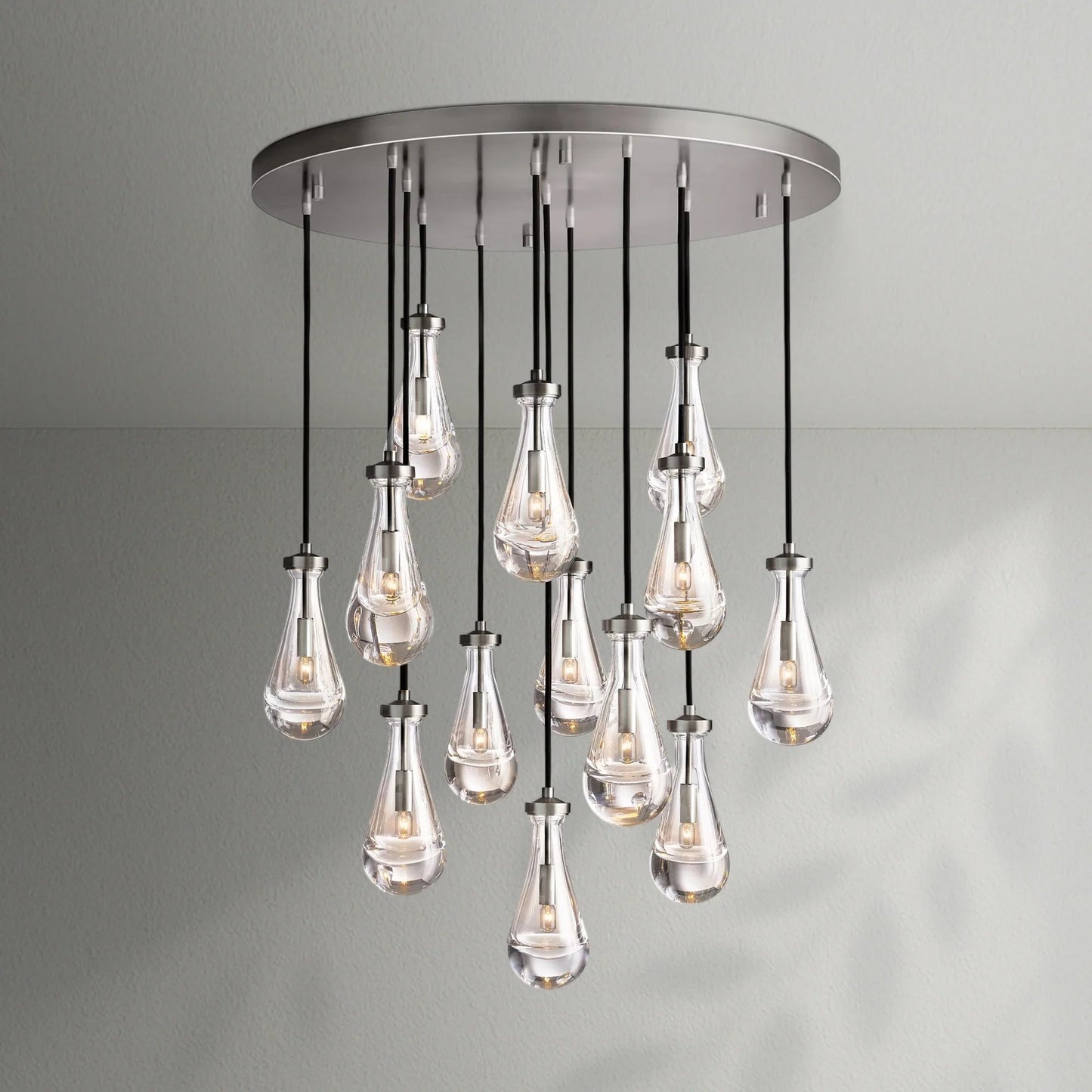 Raindrop Round Chandelier - Lightings Menu