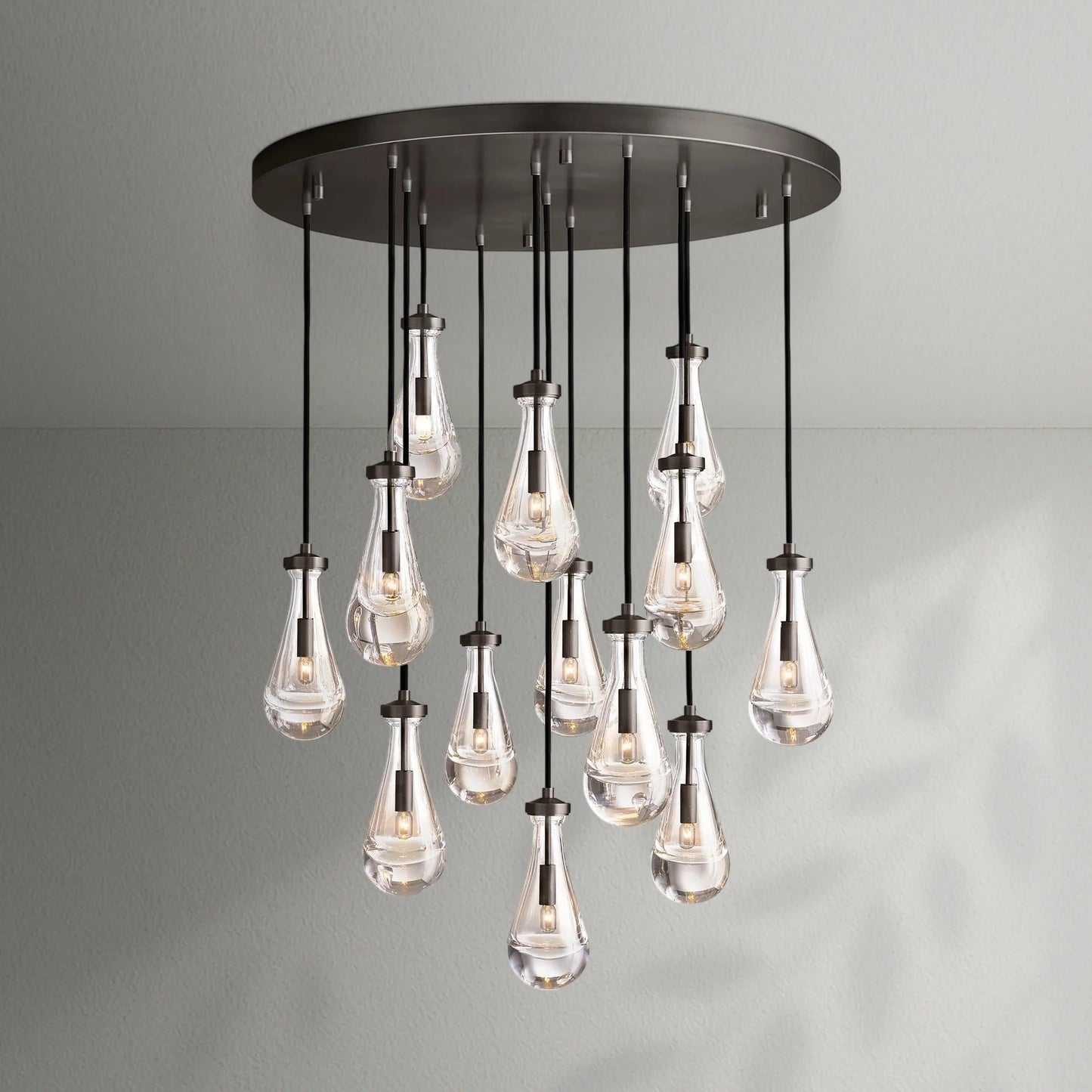Raindrop Round Chandelier - Lightings Menu