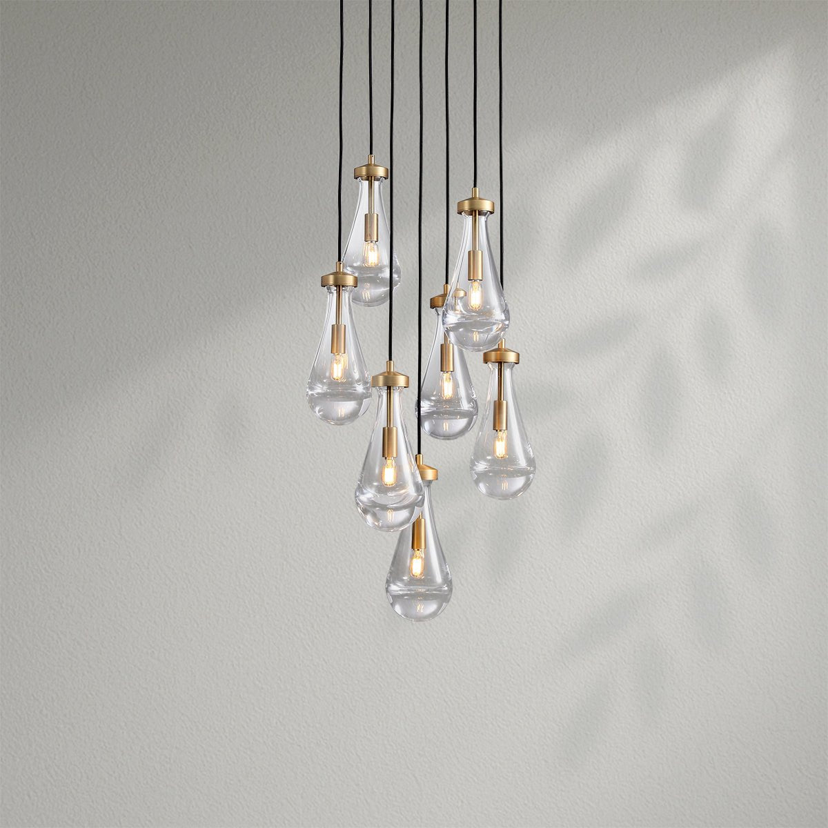 Raindrop Round Chandelier - Lightings Menu