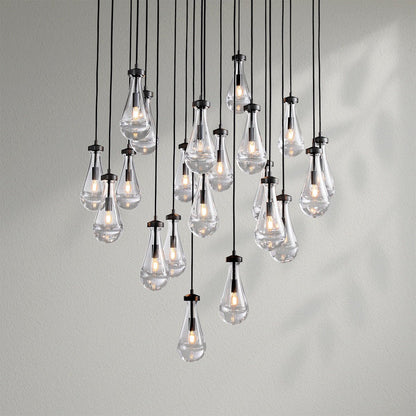 Raindrop Round Chandelier - Lightings Menu