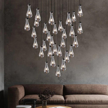 Raindrop Round Chandelier - Lightings Menu