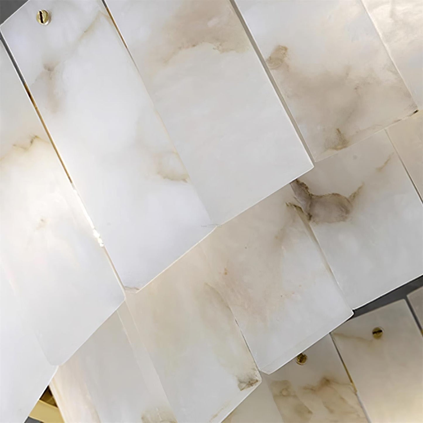 Regina Alabaster Round Chandelier - Lightings Menu
